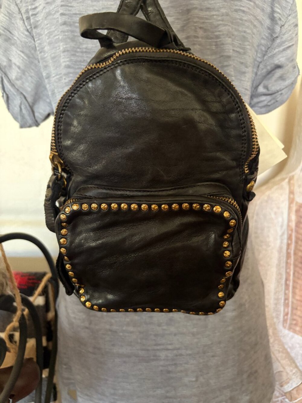 Campomaggi Small Backpack Studded